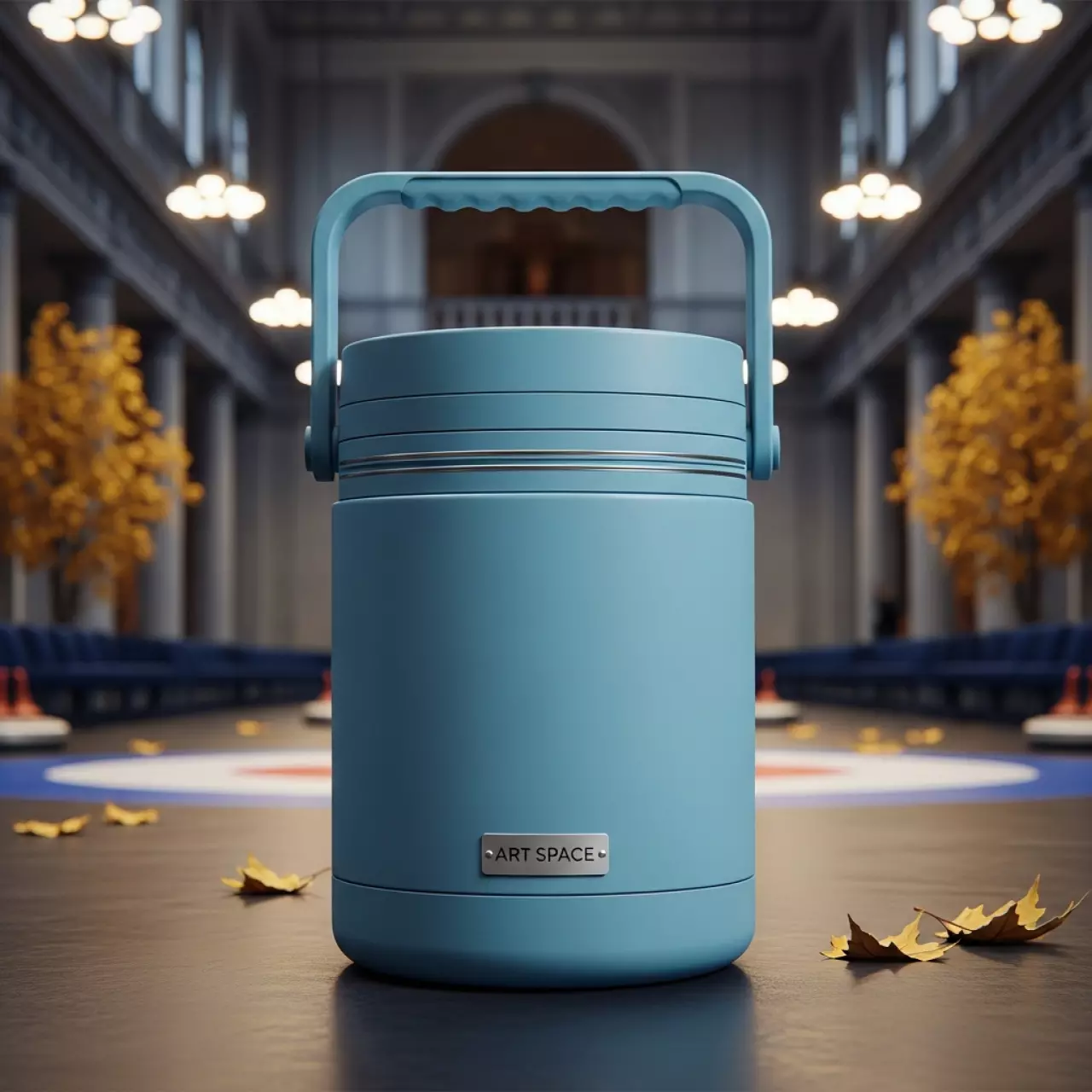 Аренда Термоконтейнер Green Glade С 22600 60 л голубой в Керлинговом центре «Ледяной куб» — ART SPACE