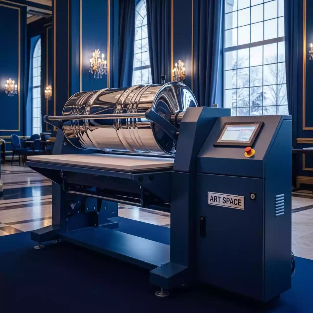 Аренда Термопресс каландровый TitanJet RTX5 LA 2500 в Green Flow Hotel — ART SPACE