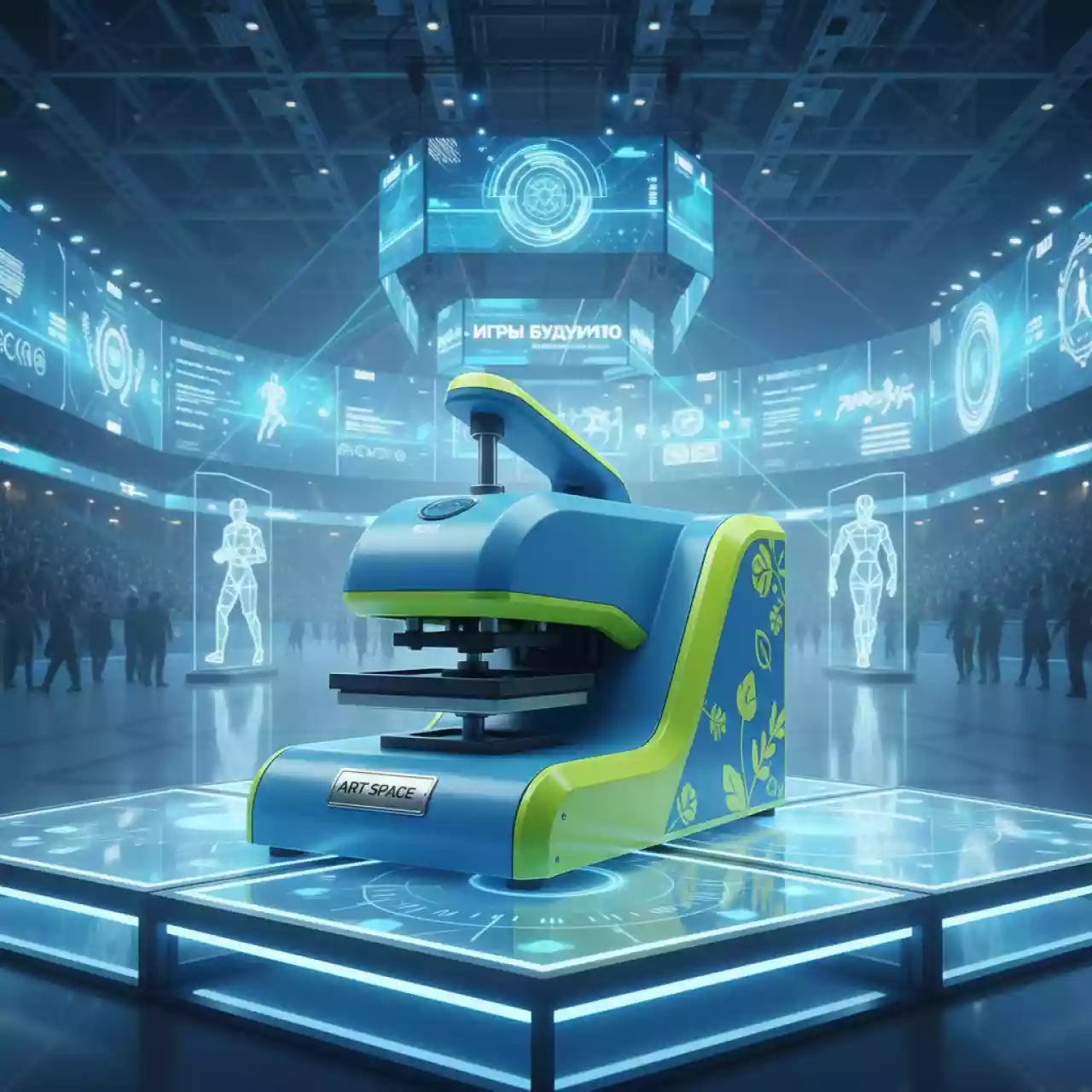 Аренда Термопресс кепочный Bulros TC 11 в ледовом дворце «Большой» — ART SPACE