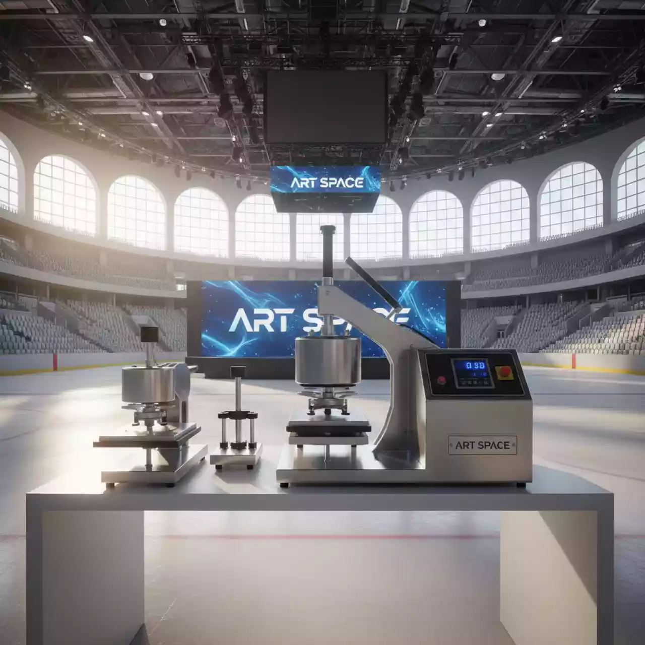Аренда Термопресс комбинированный Grafalex 6 в 1 в ледовой арене «Шайба» — ART SPACE