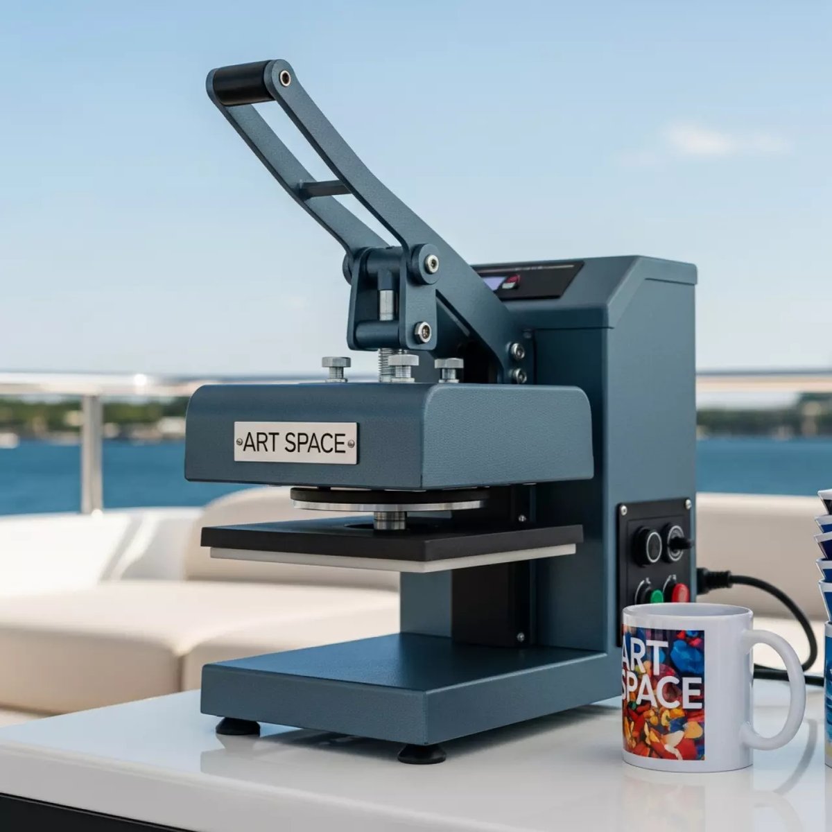 Аренда Термопресс кружечный Schulze BluePRESSLine Mug на VIP-яхте (Имеретинский порт) — ART SPACE