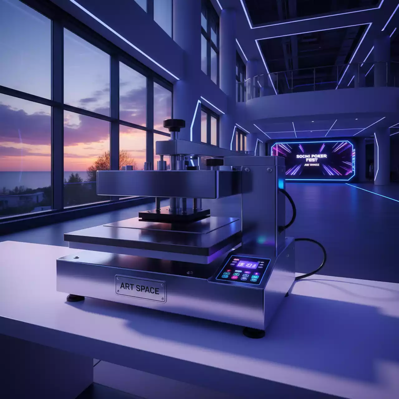 Аренда Термопресс плоский Bulros T 38P в Sport Inn Hotel & Wellness — ART SPACE