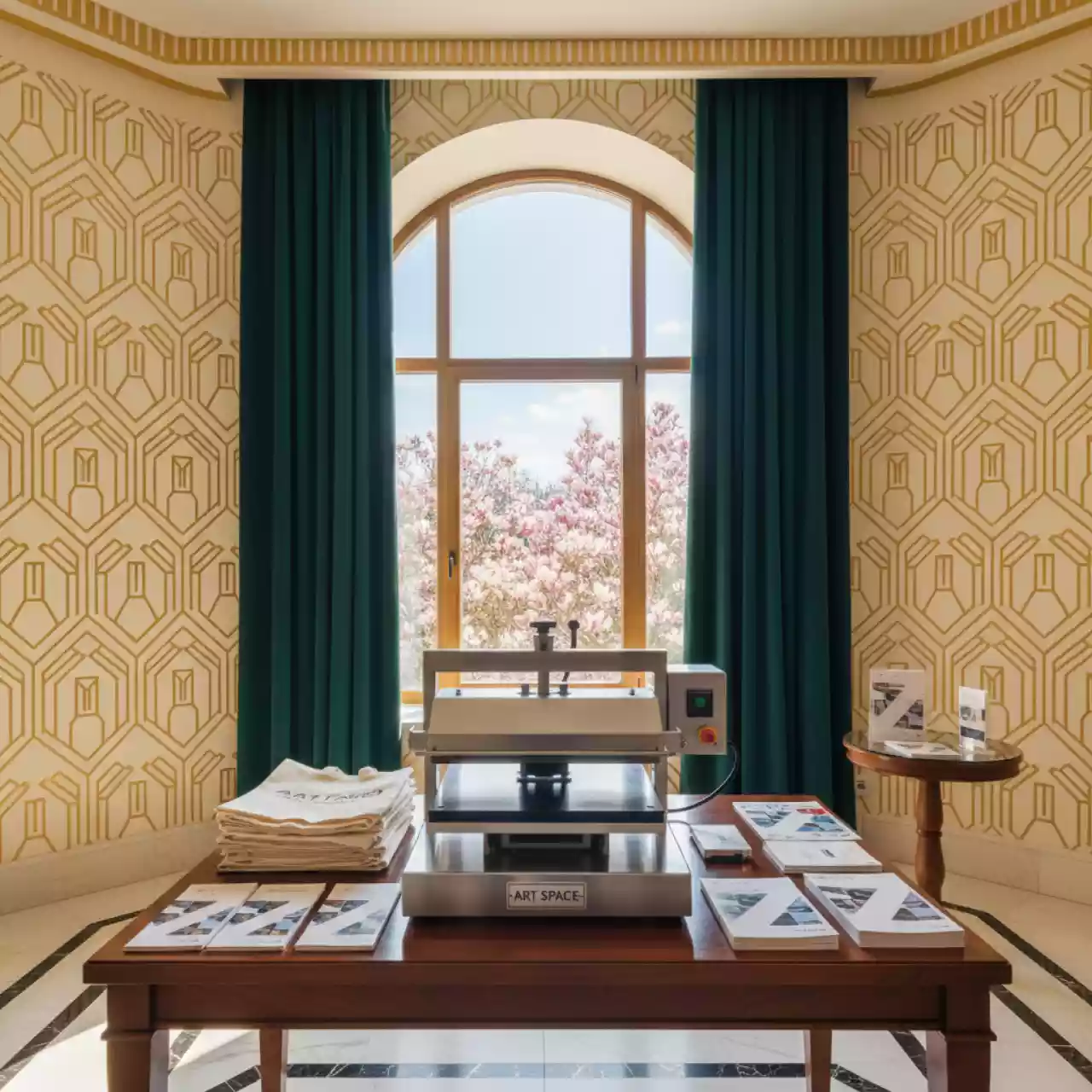 Аренда Термопресс плоский Grafalex 40х60 в Courtyard by Marriott Sochi — ART SPACE