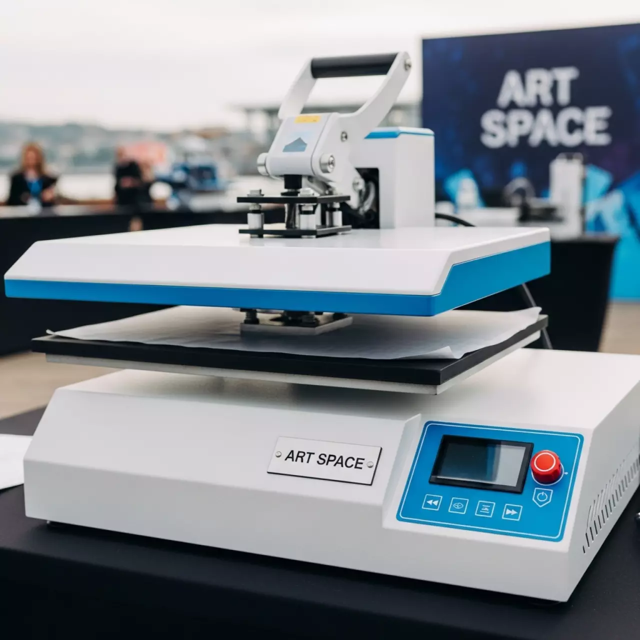 Аренда Термопресс плоский Schulze Blue PRESS Line Size 2 S на территории Морпорта Сочи — ART SPACE