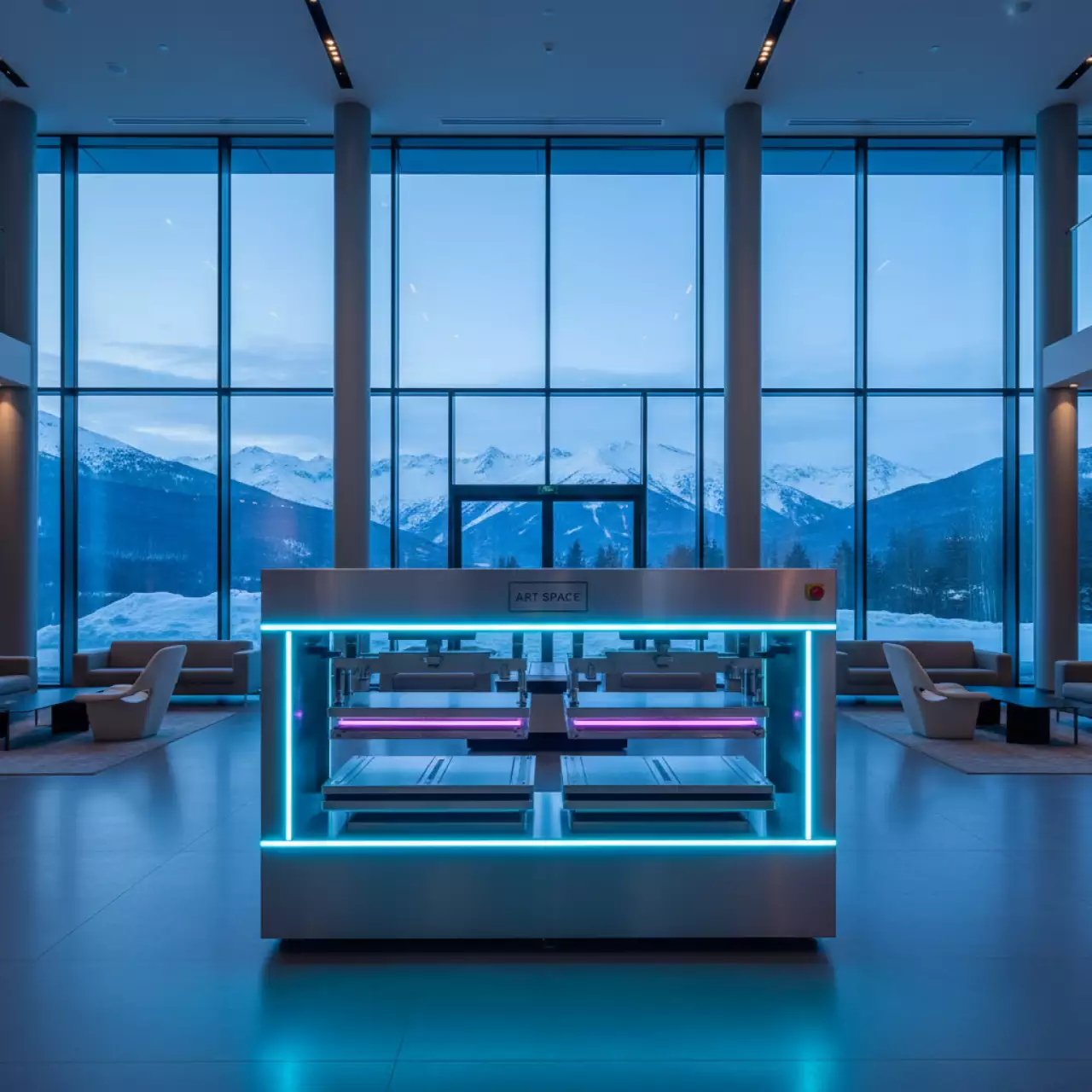 Аренда Термопресс плоский Schulze E PowerPress 2х38х45 см в Radisson Blu Resort & Congress Centre — ART SPACE