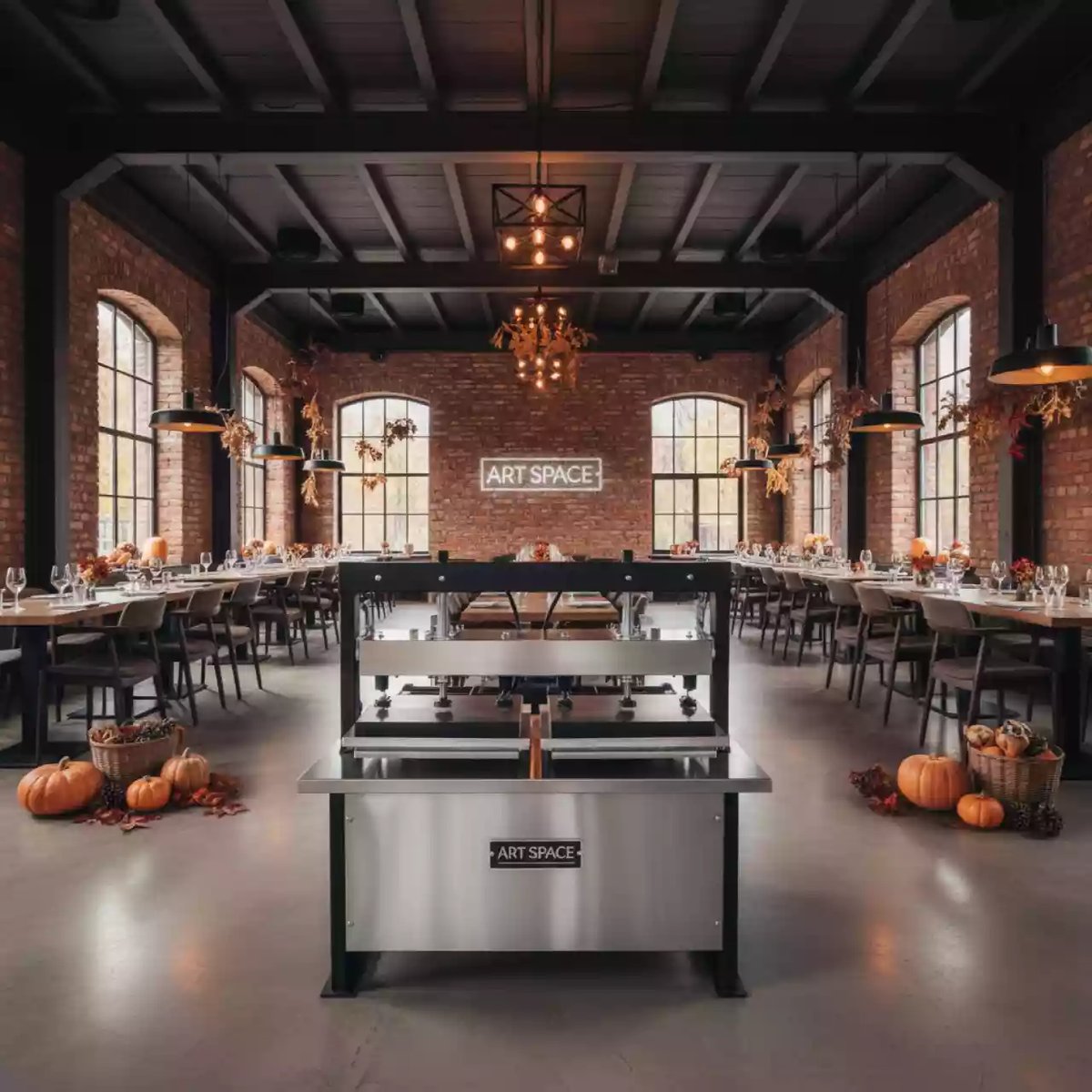 Аренда Термопресс плоский Schulze E PowerPress X 2х40х50 см в ресторане «Паруса» — ART SPACE