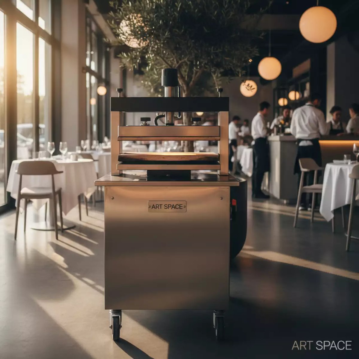 Аренда Термопресс Schulze AirPress в ресторане «Sanremo» — ART SPACE