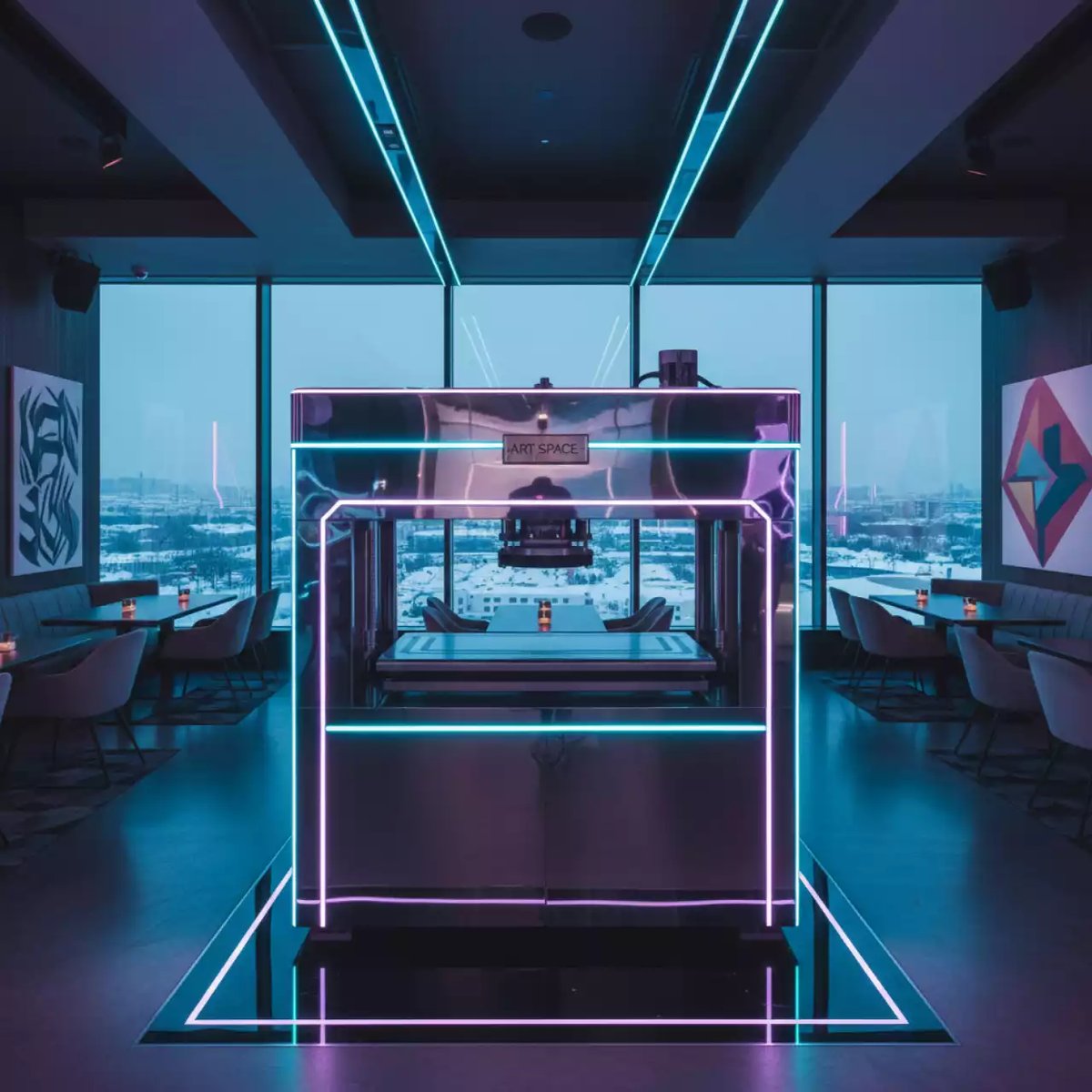 Аренда Термопресс широкоформатный Thor 125 Power в ресторане «Высота 5642» — ART SPACE