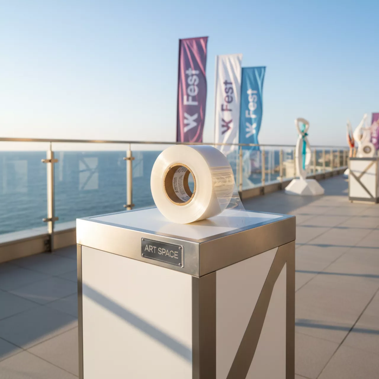 Аренда Термостойкая монтажка для шаблонов Gem Tec 24 см 25 м XP7498 в отеле Radisson Lazurnaya — ART SPACE