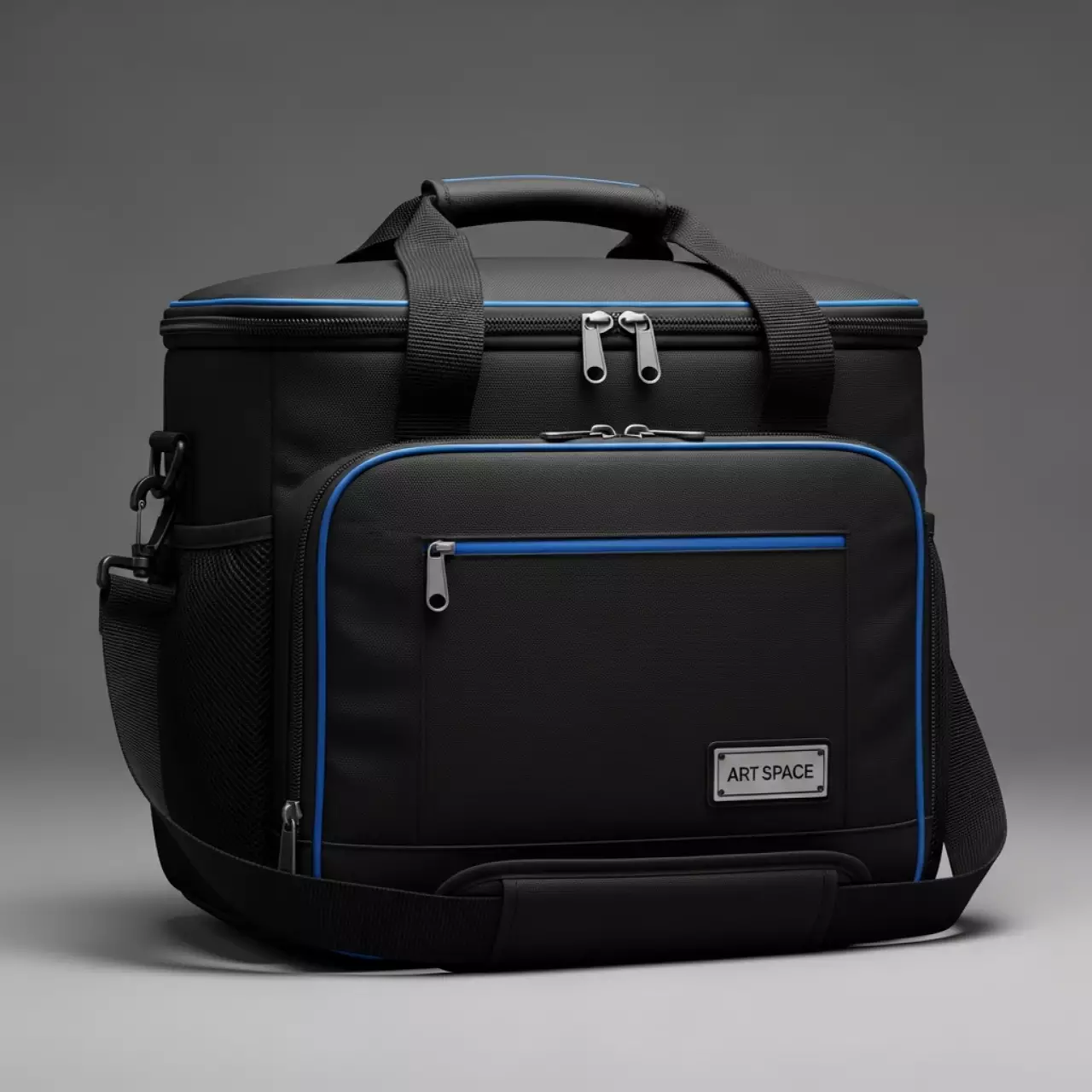 Аренда Термосумка черно голубая Green Glade 420D 600D PU полиэстер на парусной регате (Сочи) — ART SPACE