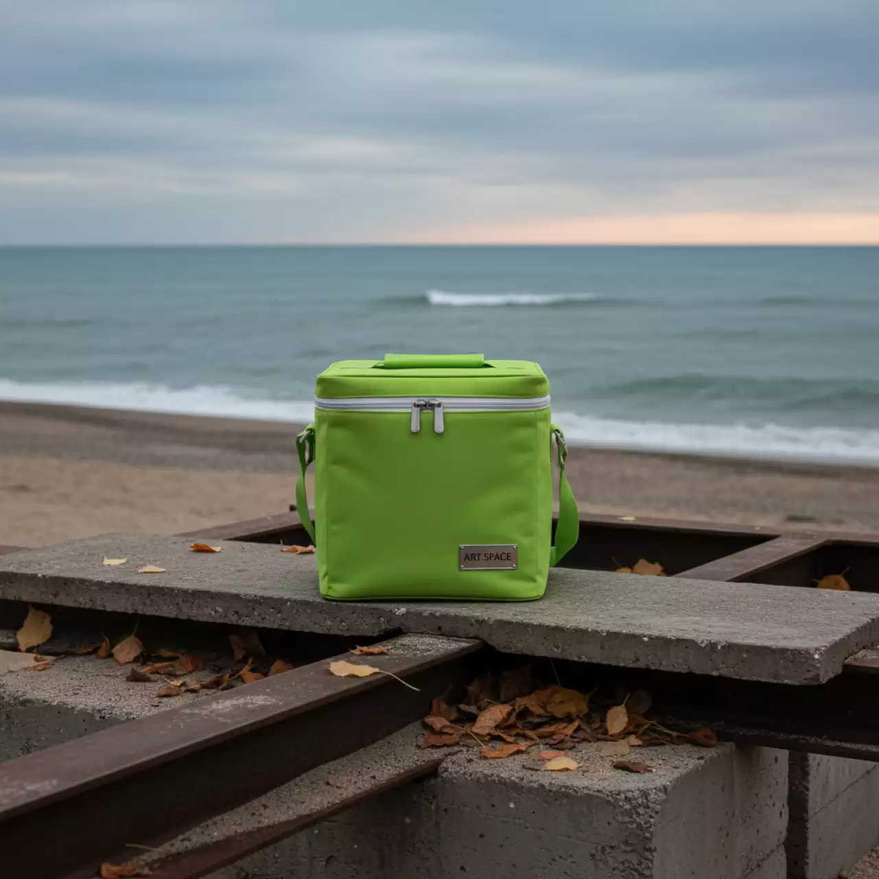 Аренда Термосумка Green Glade 600D полиэстер салатовая 20 л на пляже «Маяк» — ART SPACE