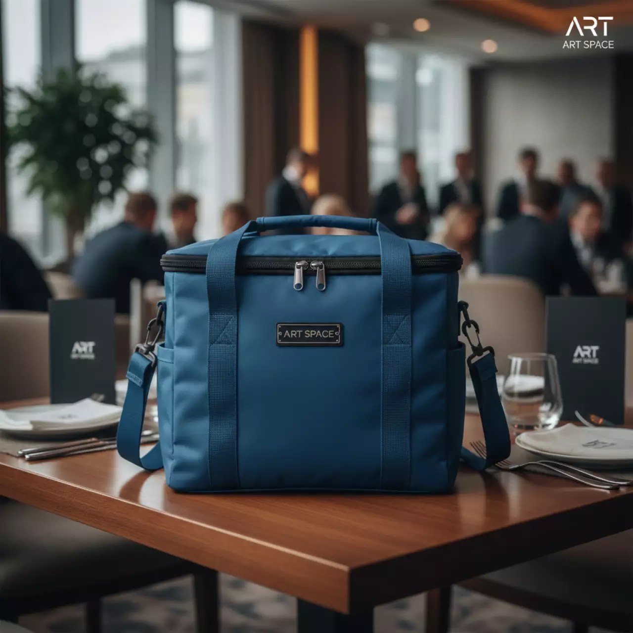 Аренда Термосумка синяя Green Glade 600D RipStop полиэстер в ресторане «Магеллан» — ART SPACE