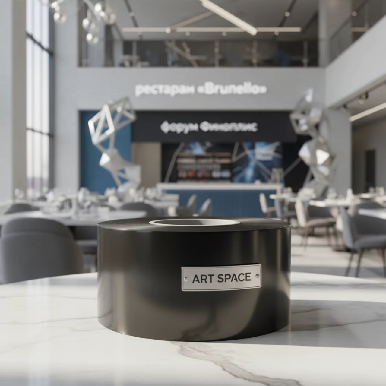 Аренда Термотрансферная красящая лента TS RESIN X 300 м 110 мм для текстильной ленты в ресторане «Brunello» — ART SPACE