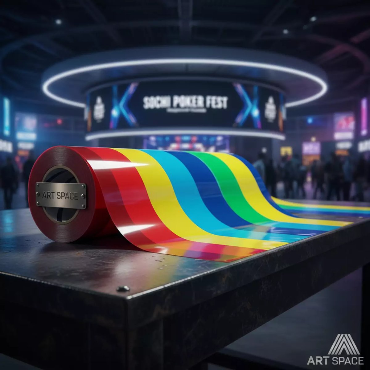 Аренда Термотрансферная красящая лента TS WAX Premium 450 м 60 мм на Медальной площади — ART SPACE