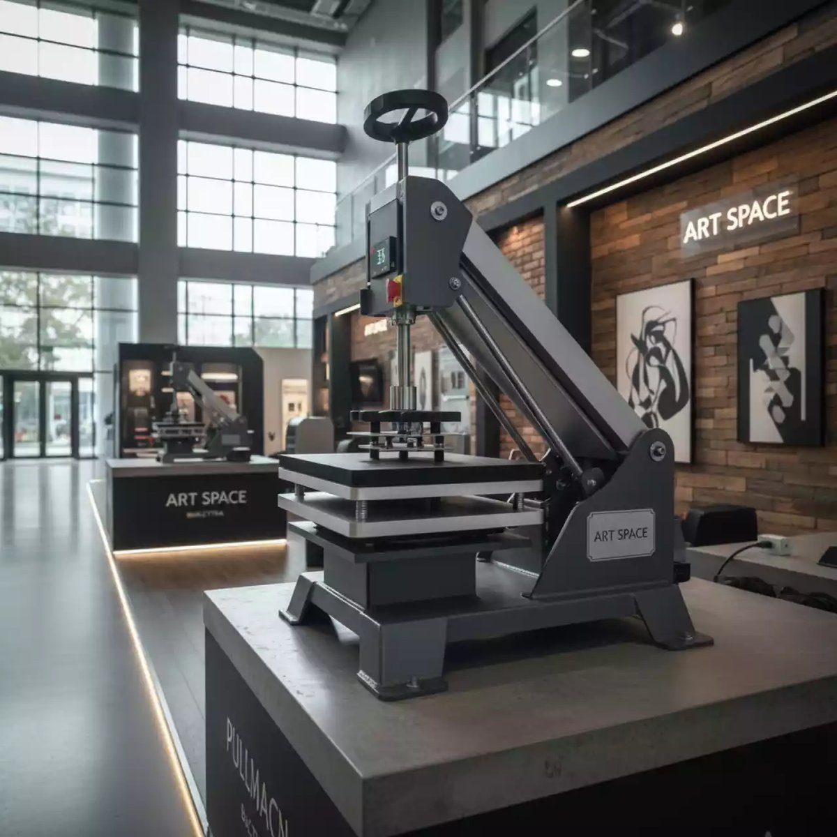 Аренда Термотрансферный пресс SCHULZE Swing Duo Press 40х50 см с индикатором давления и станиной в Pullman Sochi Centre — ART SPACE