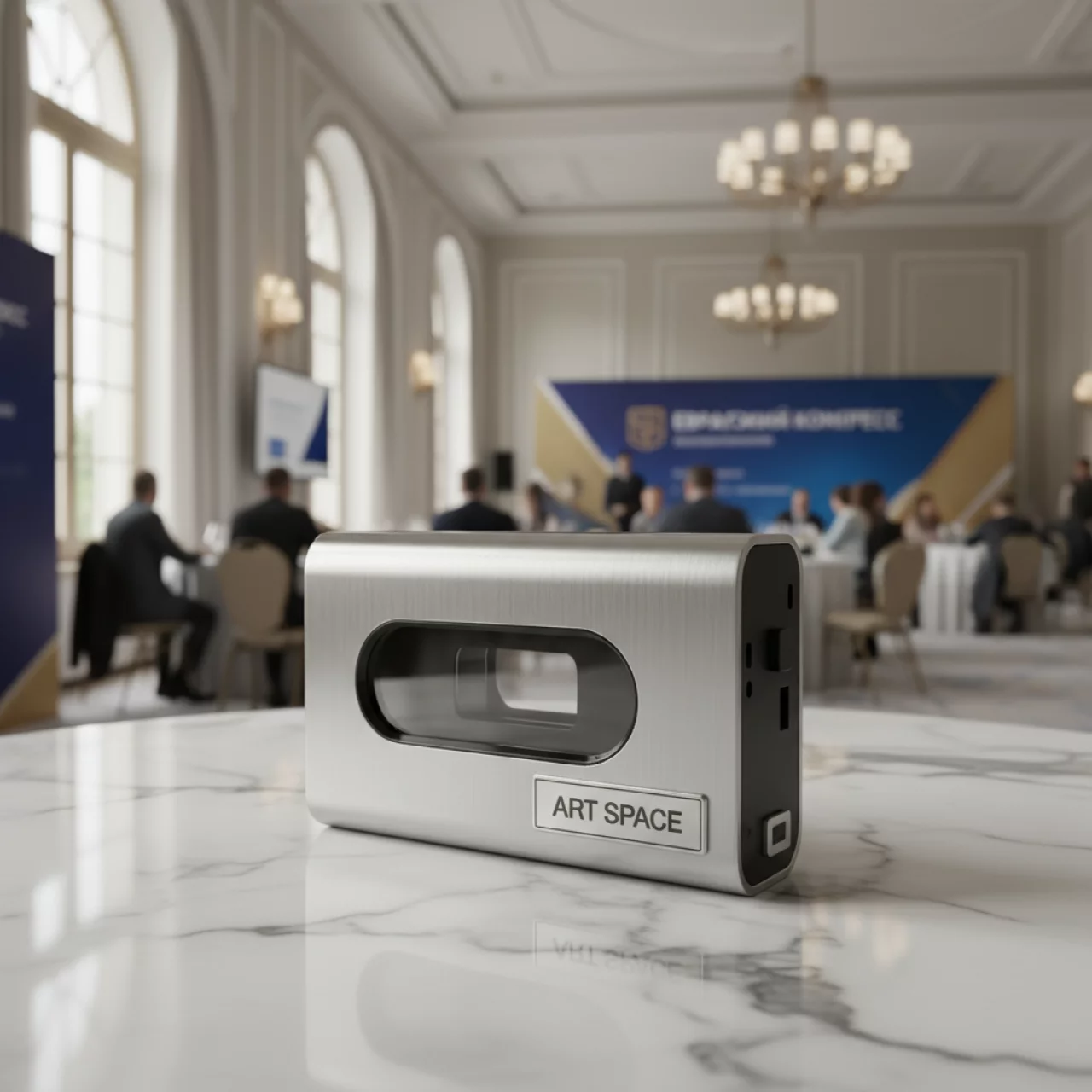 Аренда Термоусадочная трубка Vell VL HSE231CH с чипом 12 мм черная на белом в отеле Radisson Lazurnaya — ART SPACE