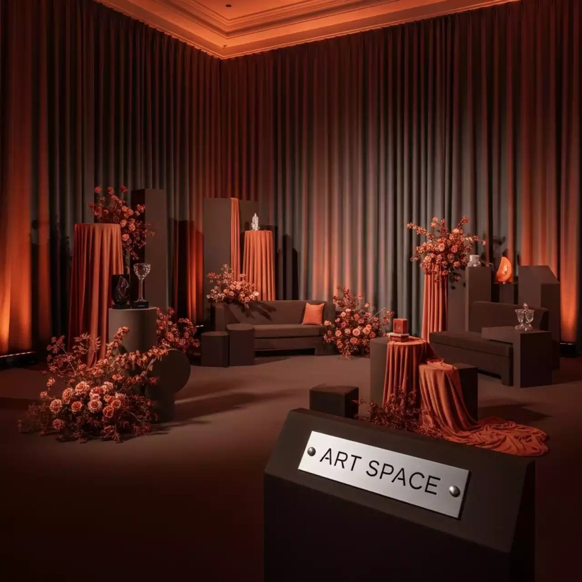 Аренда Терракот шоколадный коричневый в отеле Radisson Lazurnaya — ART SPACE