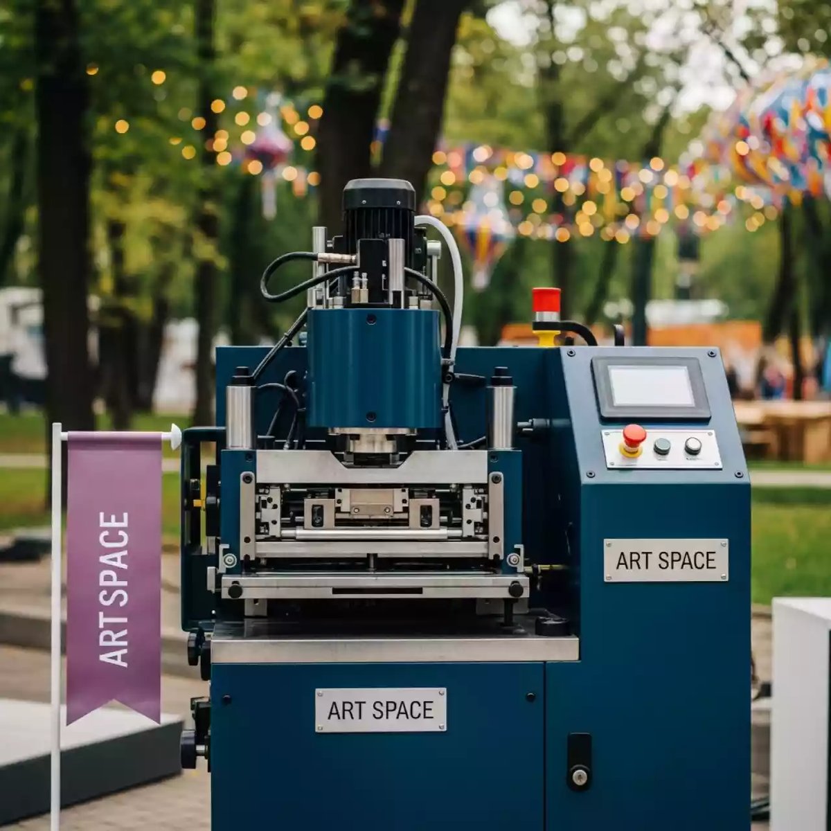 Аренда Тигельный пресс Pripack TYMQ750 в парке «Ривьера» — ART SPACE