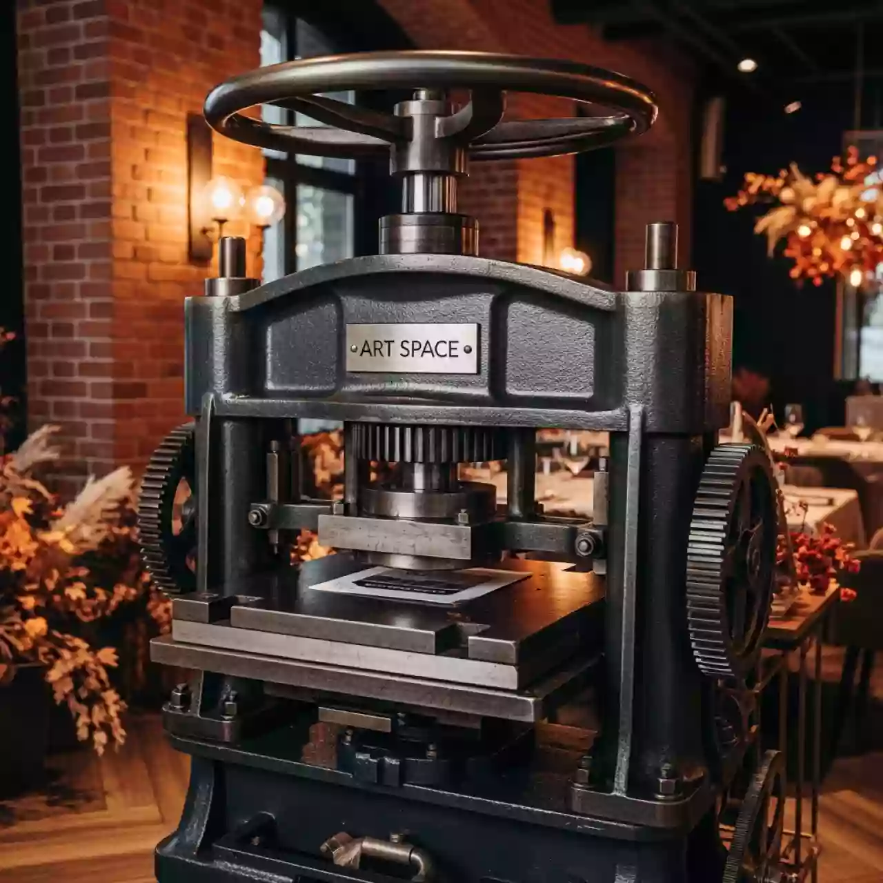 Аренда Тигельный пресс Vektor ZHTJ 960 в ресторане «La Terrazza» — ART SPACE