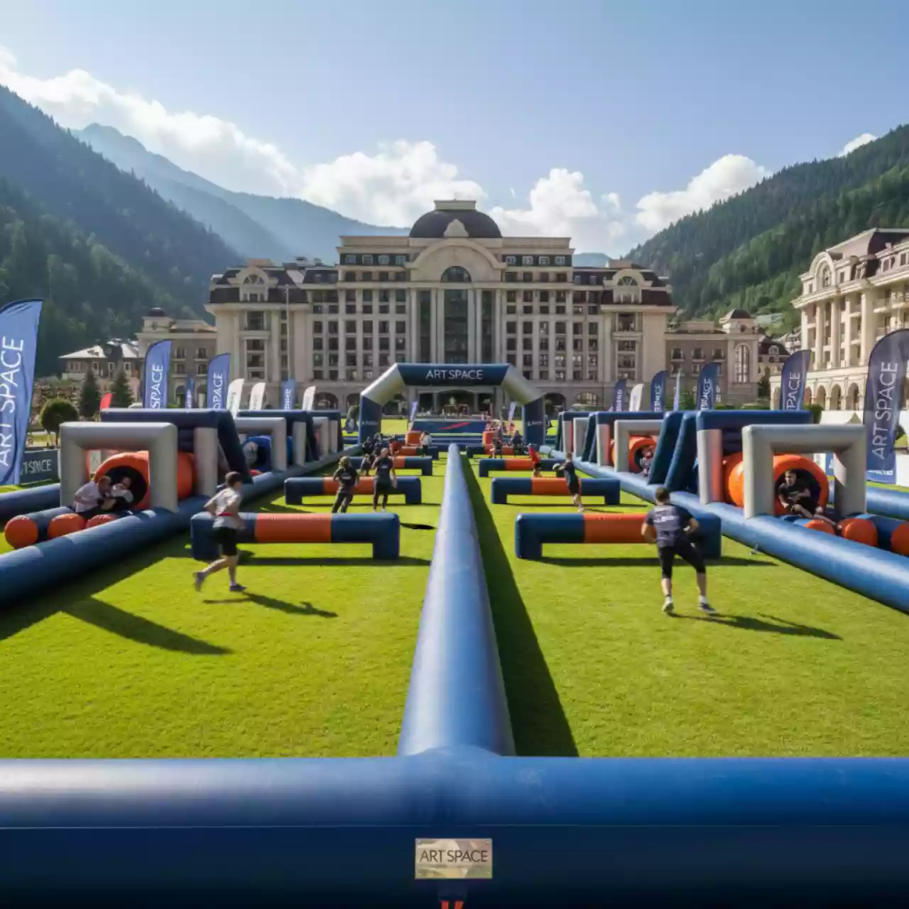 Аренда Тимбилдинг "Большие гонки" в Гранд Отель Поляна — ART SPACE