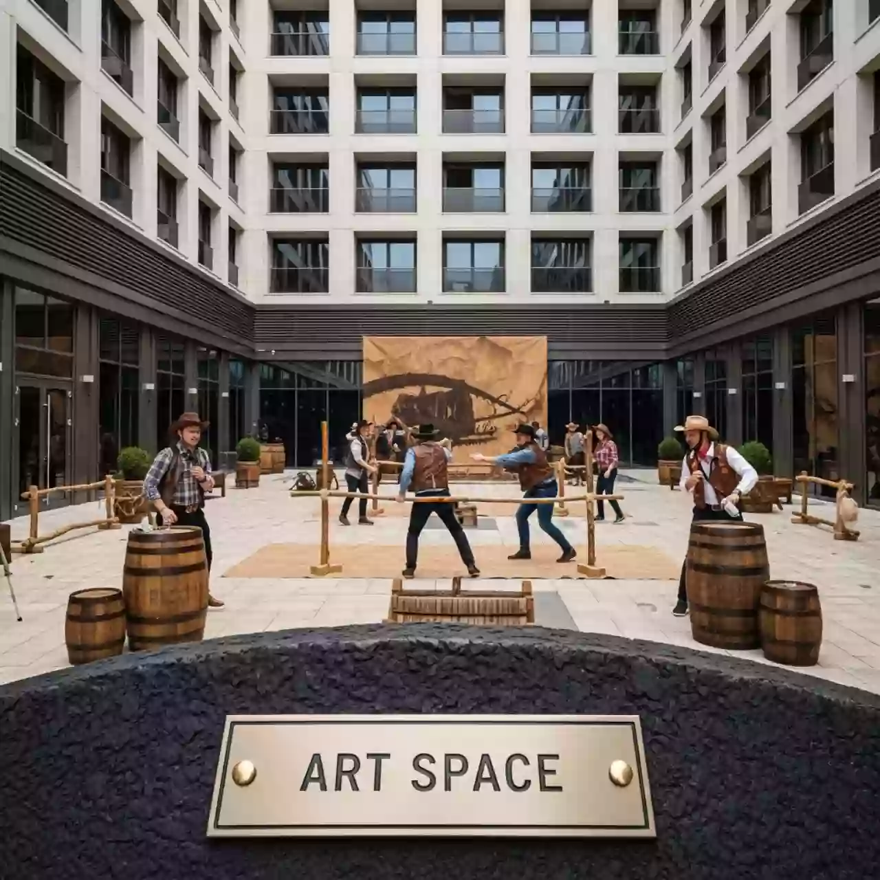 Аренда Тимбилдинг "Дикий Запад" в City Park Hotel Sochi — ART SPACE