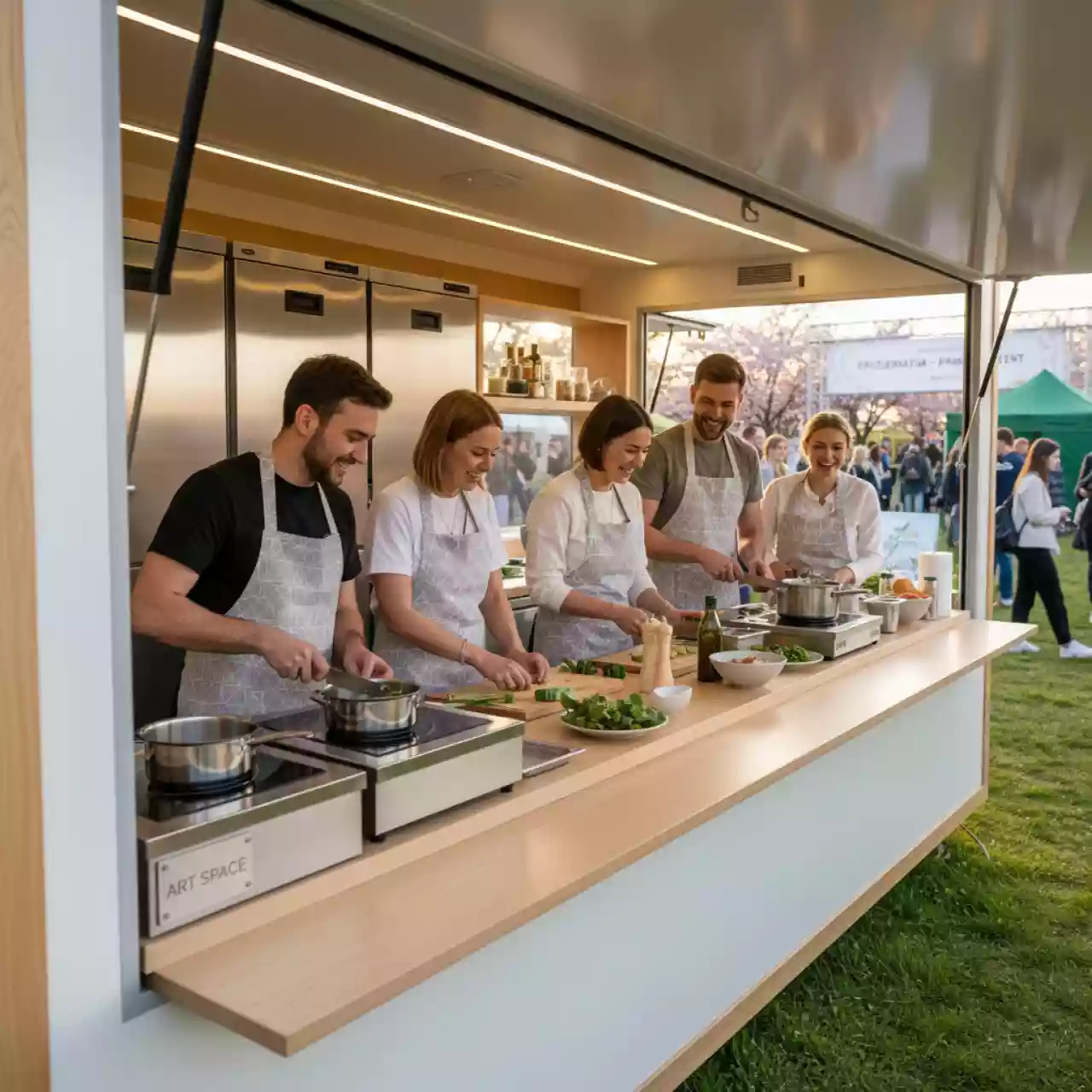 Аренда Тимбилдинг Фудтраки Gamma Sirius — ART SPACE