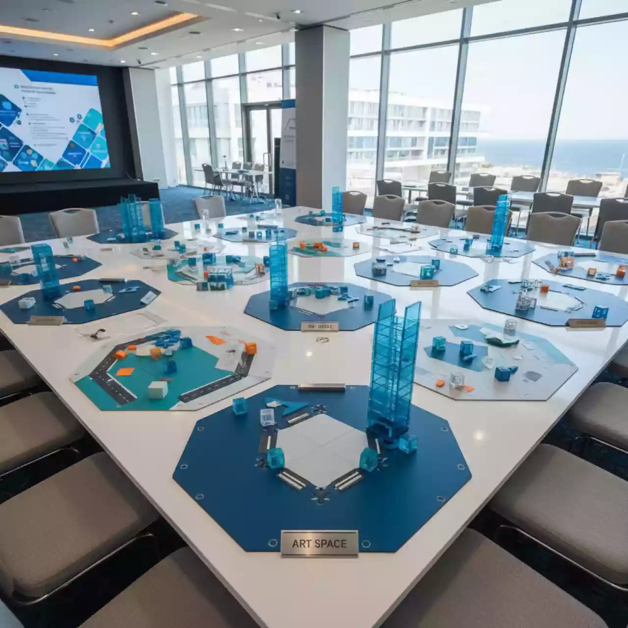 Аренда Тимбилдинг "Город мегаполис" в комплексе Sea Galaxy — ART SPACE