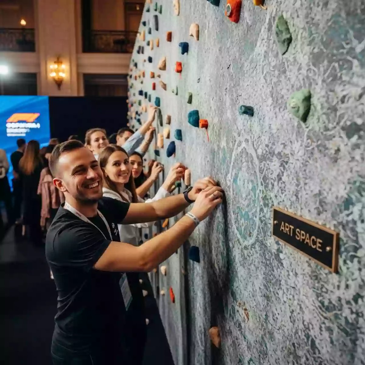 Аренда Тимбилдинг крафт стена в Гранд Отель Поляна — ART SPACE