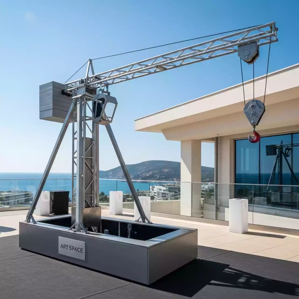 Аренда Тимбилдинг кран в Radisson Blu Resort & Congress Centre — ART SPACE