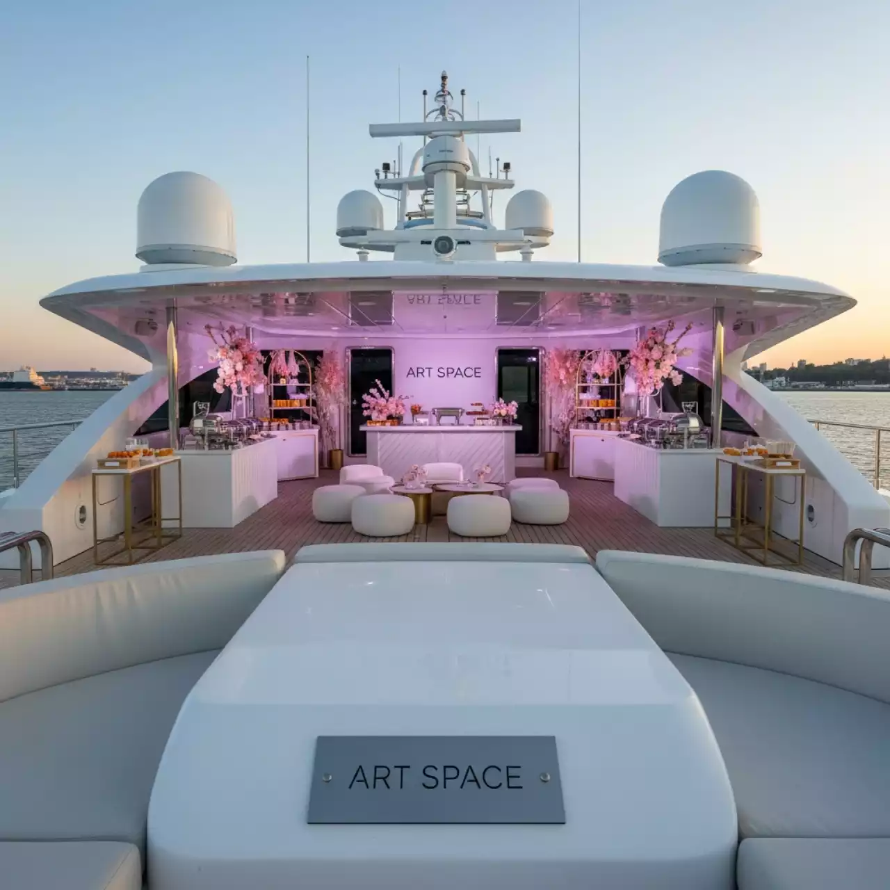 Аренда Тимбилдинг мороженое Fest на VIP теплоходе (Морпорт Сочи) — ART SPACE