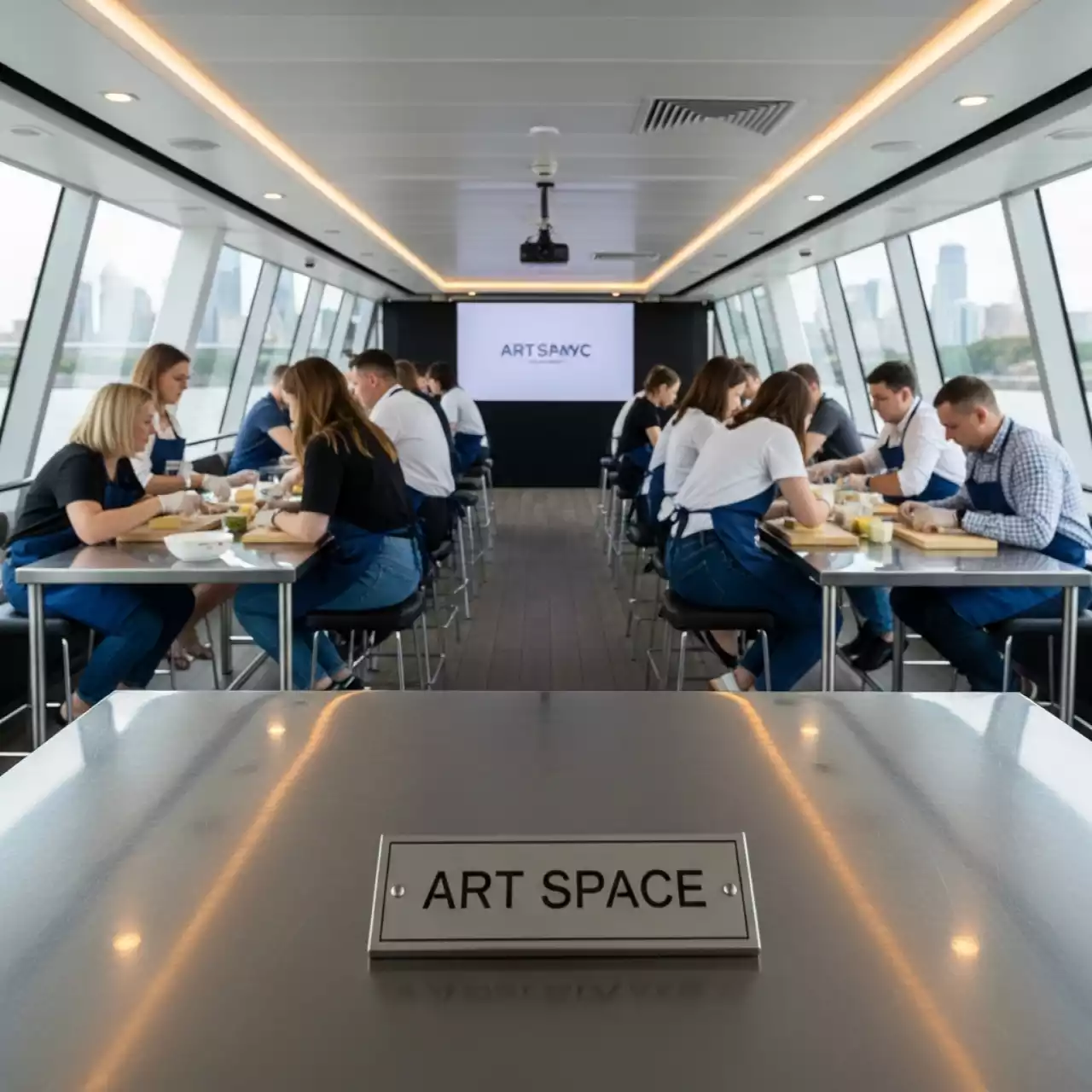 Аренда Тимбилдинг сыроварня на теплоходе «Дагомыс» — ART SPACE