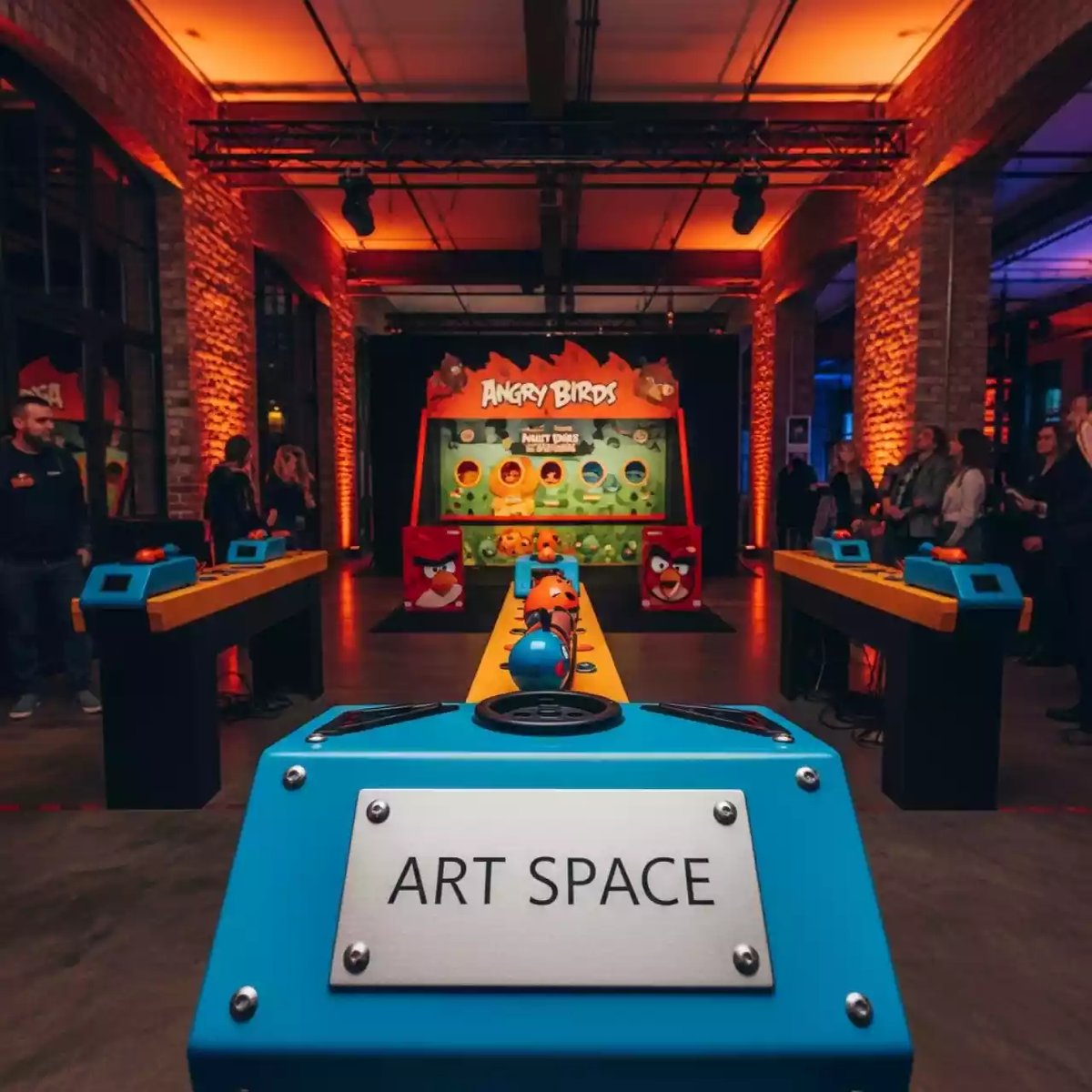 Аренда Тир Angry Birds Live в банкетном зале «Дельфин» — ART SPACE