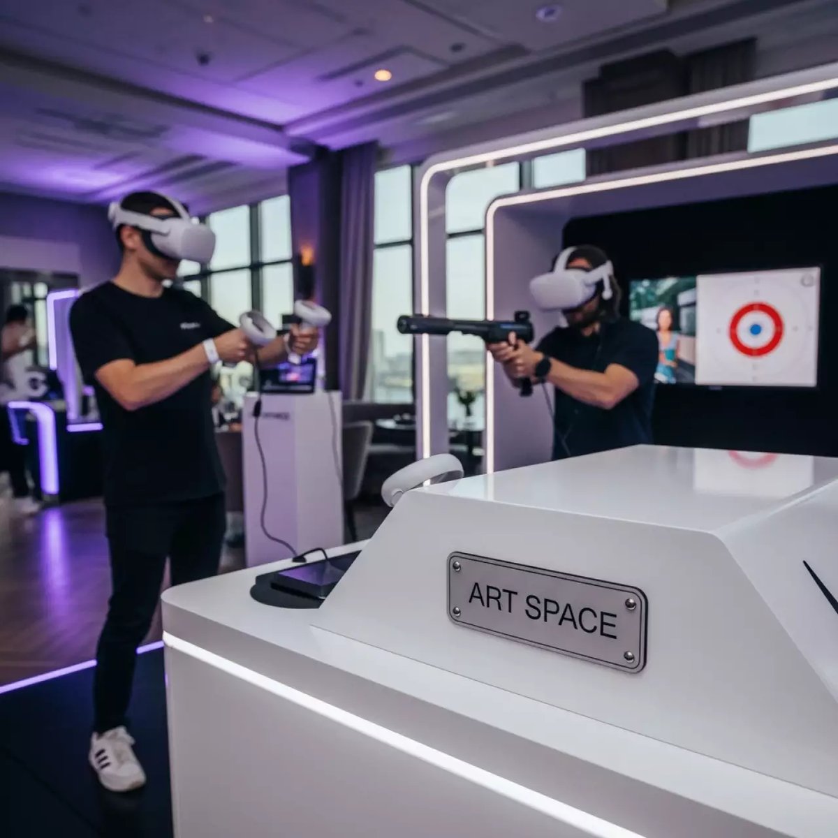 Аренда Тир "Джеймс Бонд VR" в ресторане «Паруса» — ART SPACE