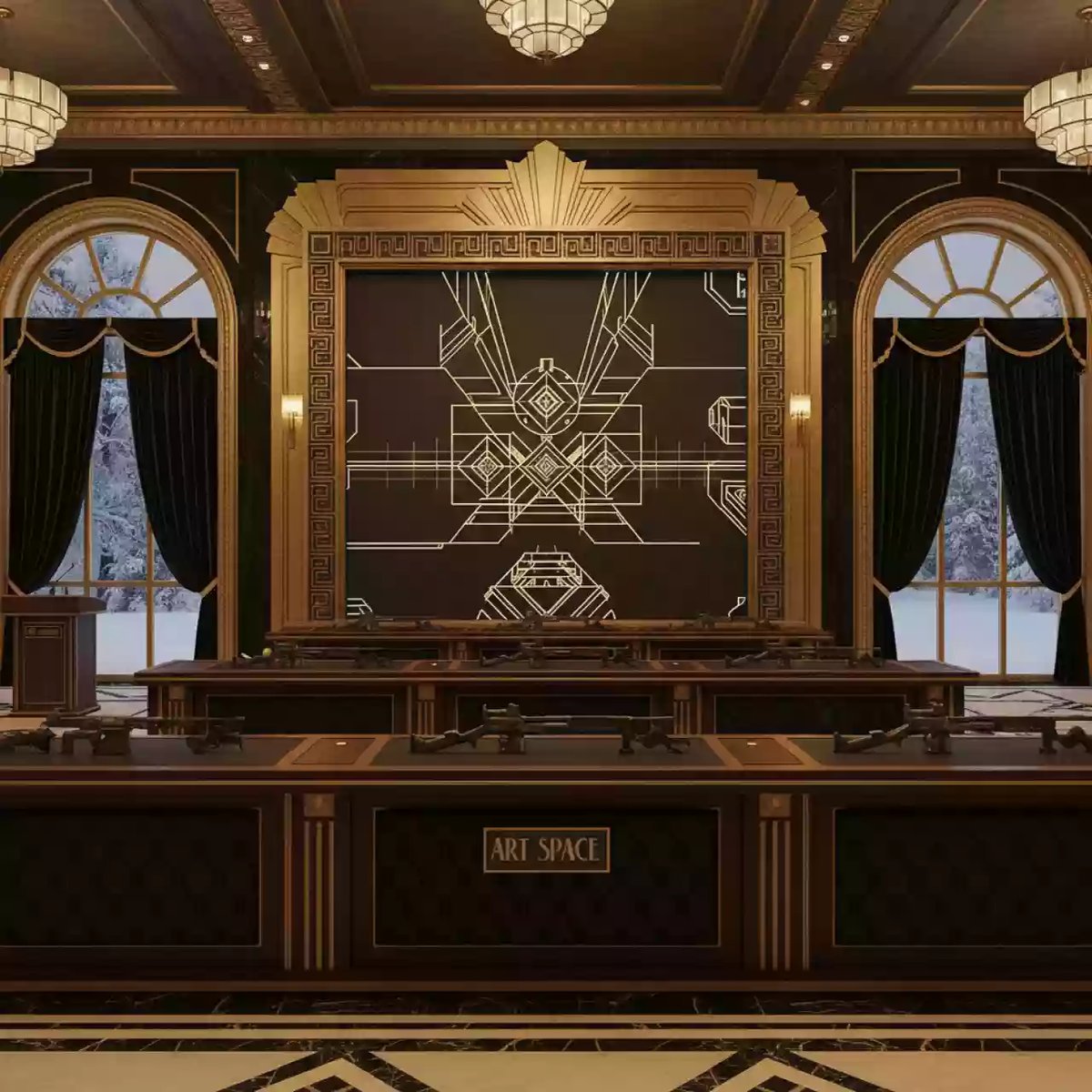 Аренда Тир интерактивный в санатории «Русь» — ART SPACE