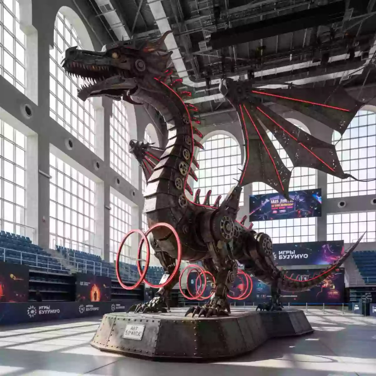 Аренда Тир кольцеброс дракон в Red Arena — ART SPACE