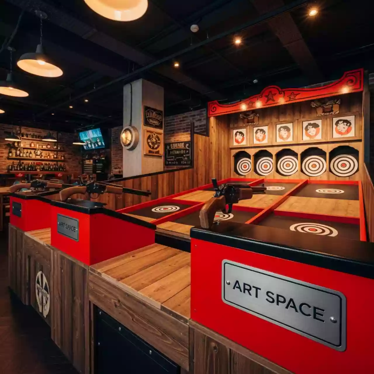 Аренда Тир ковбойский мини в ресторане «Высота 5642» — ART SPACE