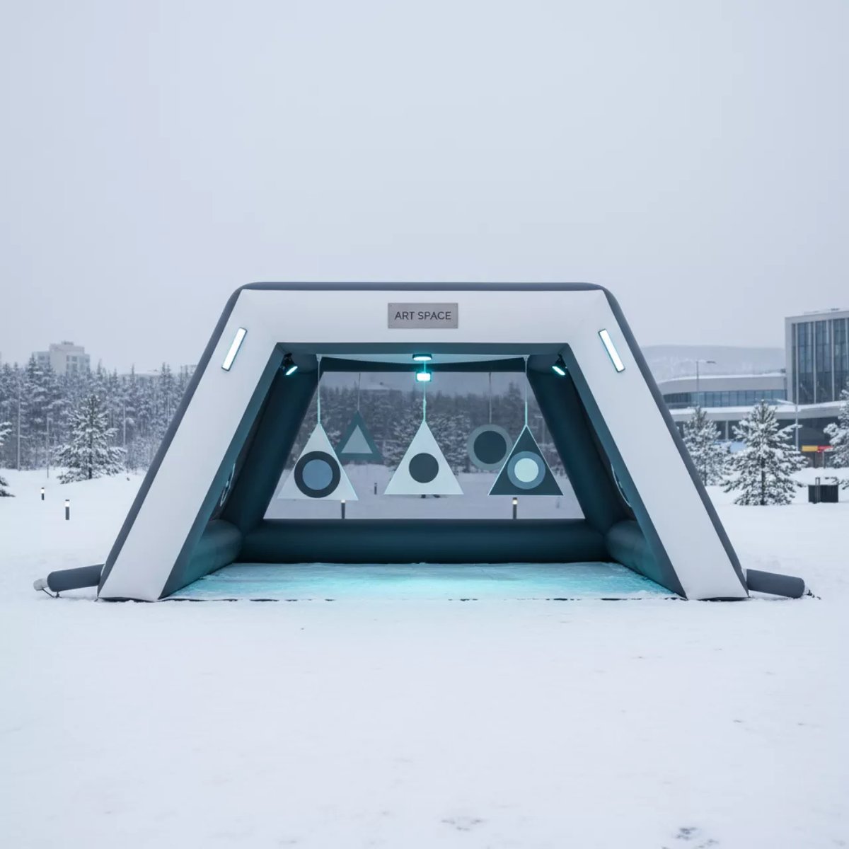 Аренда Тир надувной в Omega Sirius — ART SPACE