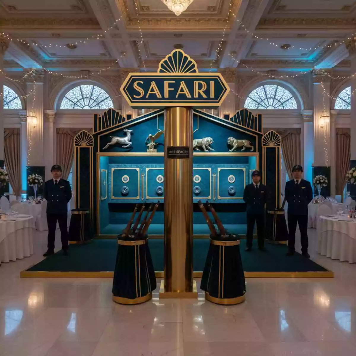 Аренда Тир призовой «Сафари» в банкетном зале «Дельфин» — ART SPACE