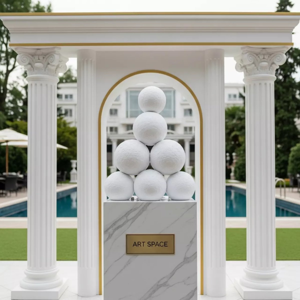 Аренда Тир снежный в ресторане «Voda» — ART SPACE