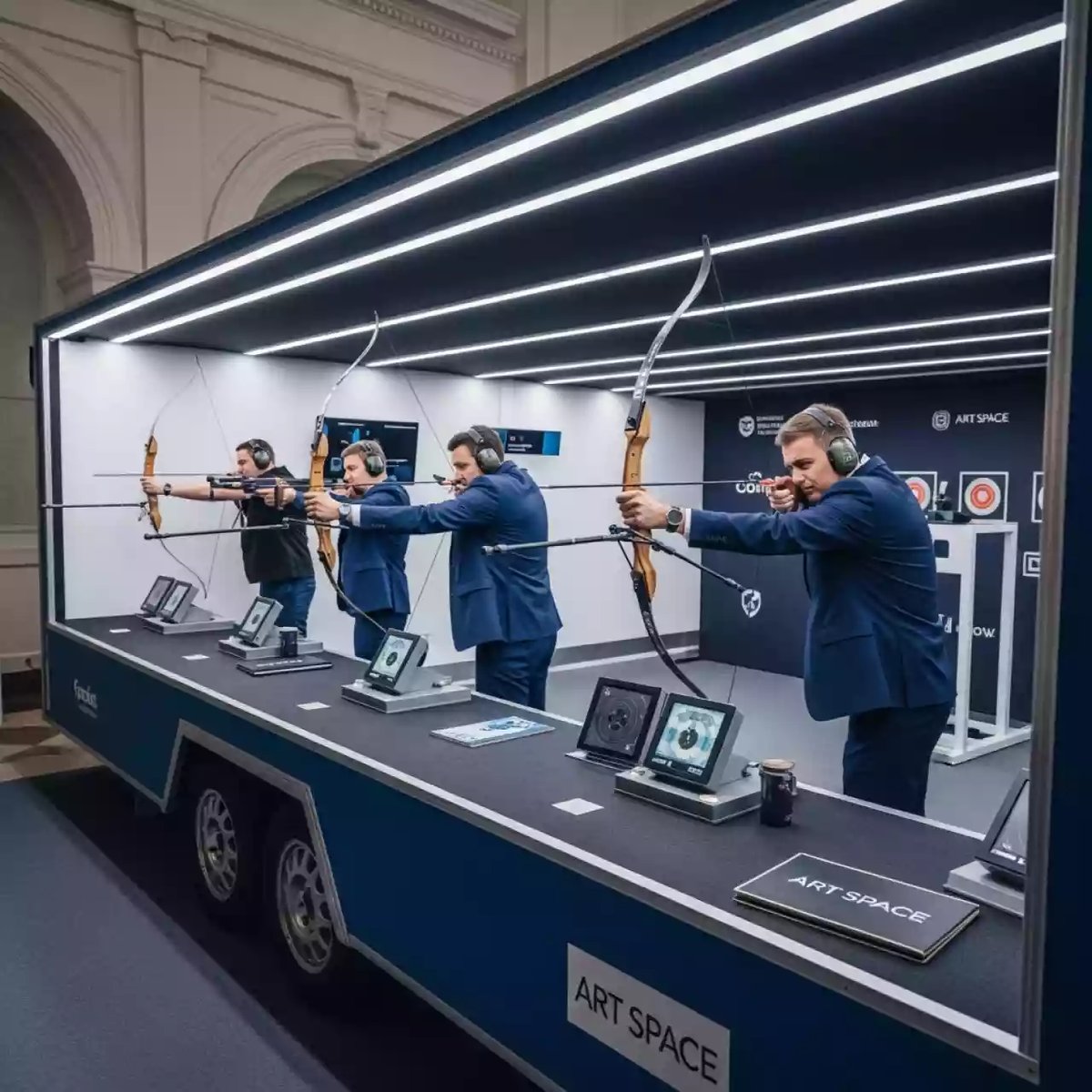 Аренда Тир в офис для корпоратива в усадьбе Голицына — ART SPACE