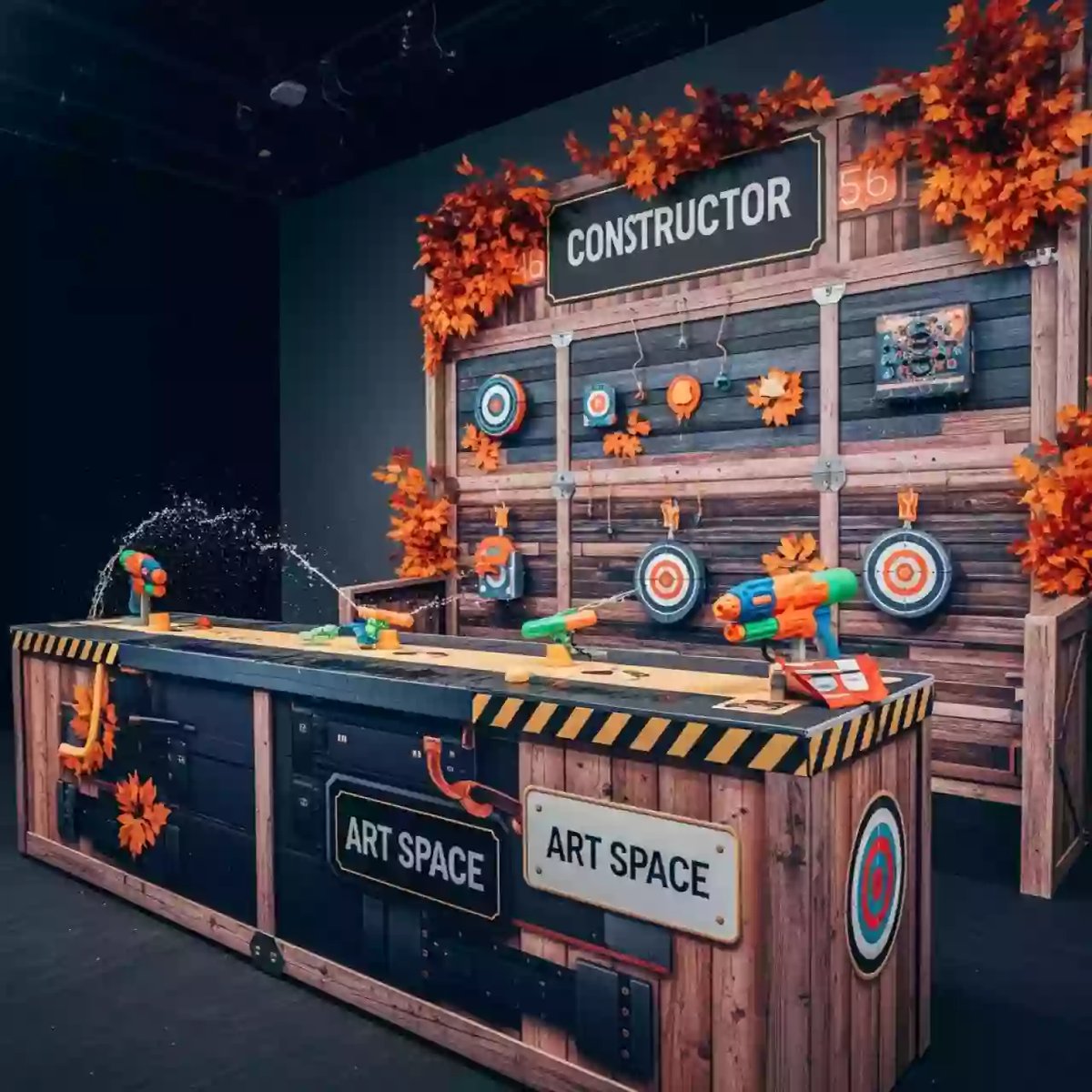 Аренда Тир водный Конструктор в санатории «Русь» — ART SPACE