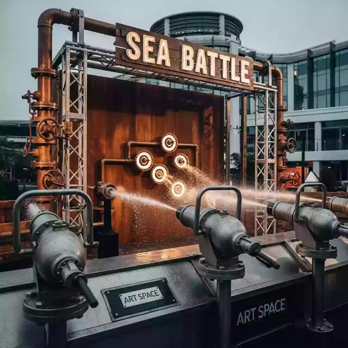 Аренда Тир водный Морской бой в Karat Resort — ART SPACE