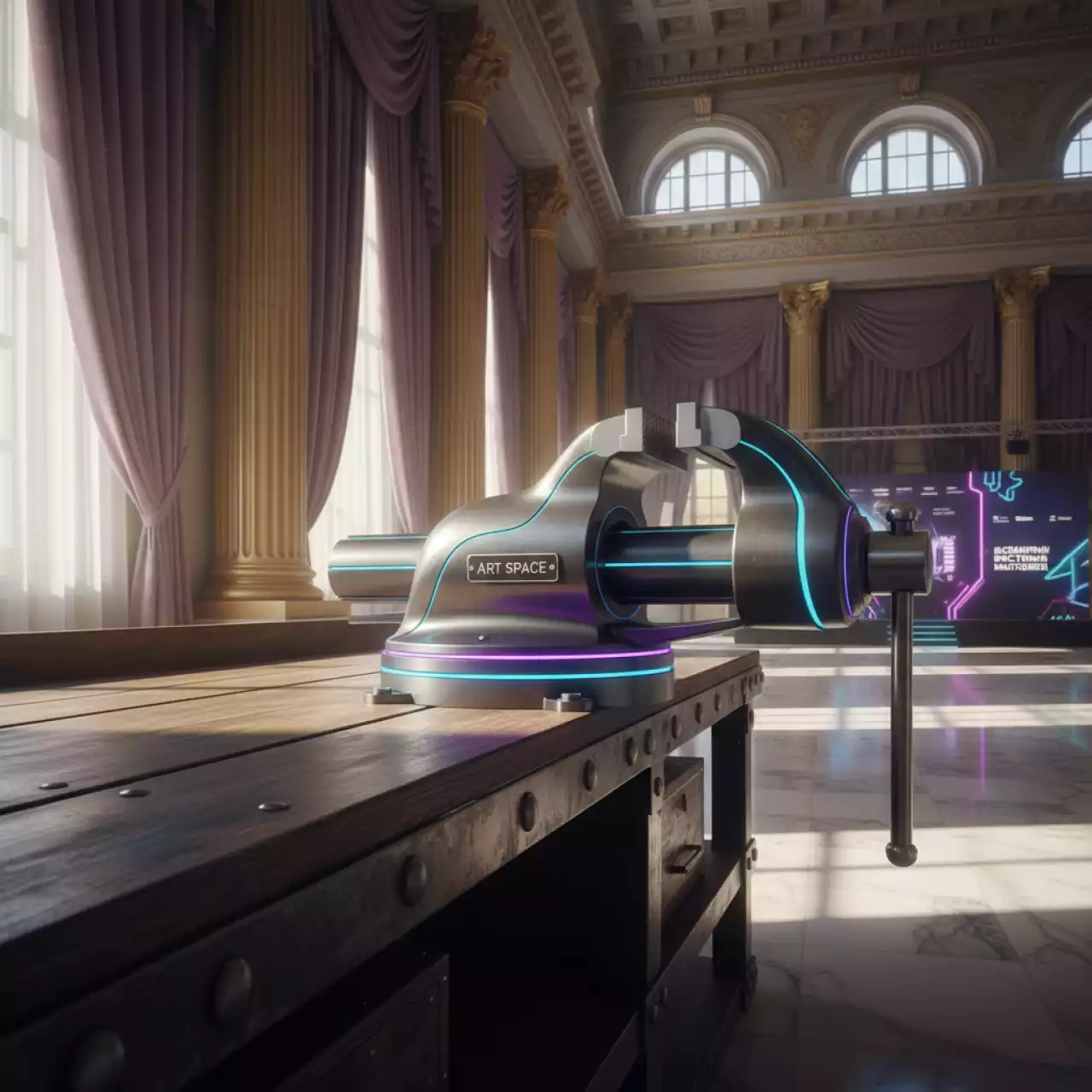 Аренда Тиски в Зимнем театре — ART SPACE