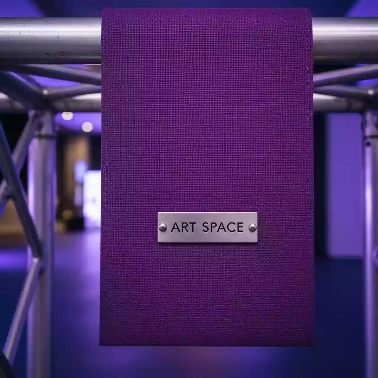 Аренда Ткань фиолетовая 1 м в Radisson Blu Resort & Congress Centre — ART SPACE