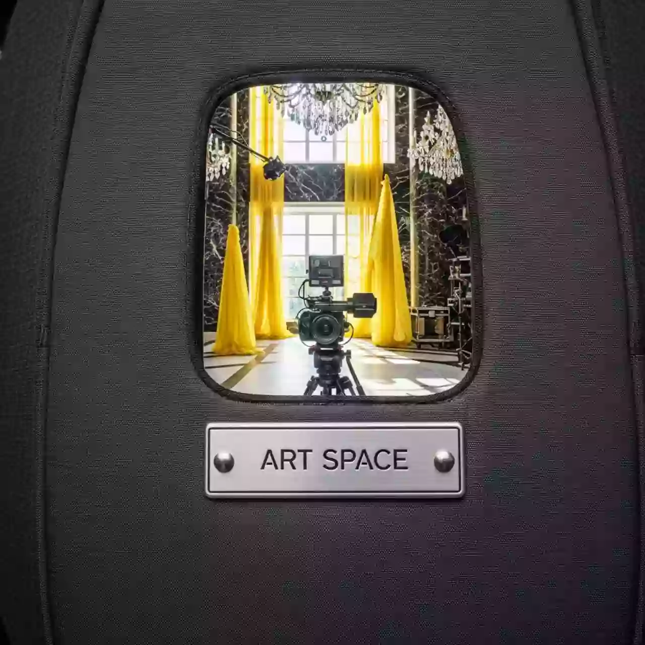 Аренда Ткань органза желтая 1 м в ОКЦ «Галактика» — ART SPACE