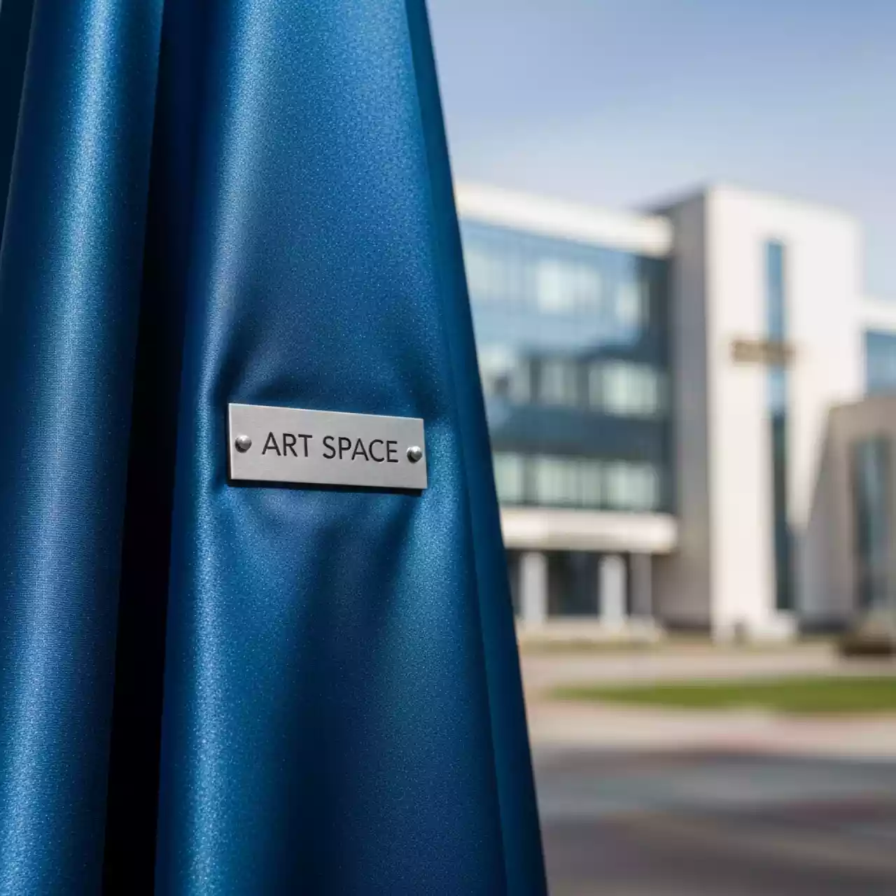 Аренда Ткань темно голубая 1 м в Университете «Сириус» — ART SPACE