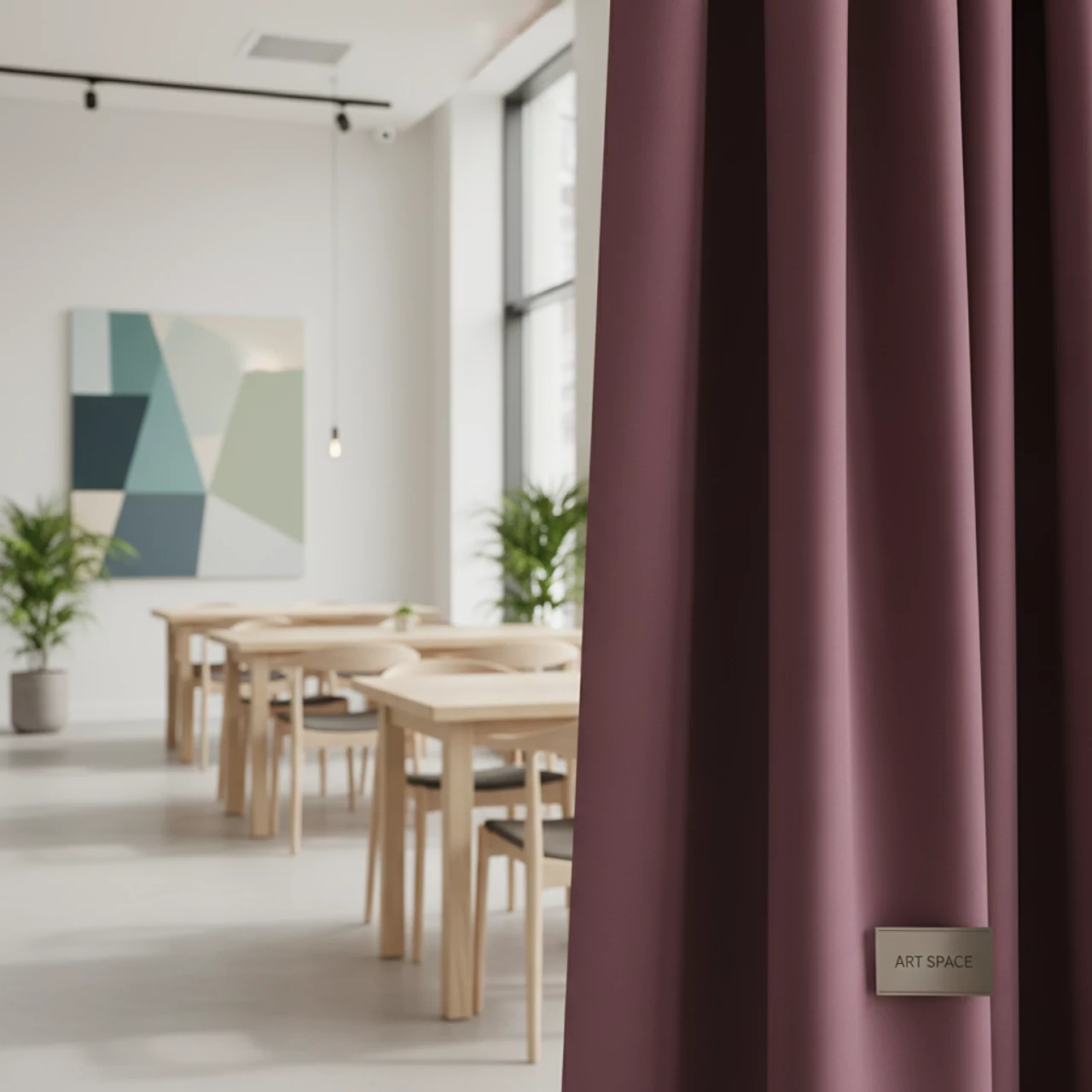 Аренда Ткань винная 1 м в Sport Inn Hotel & Wellness — ART SPACE