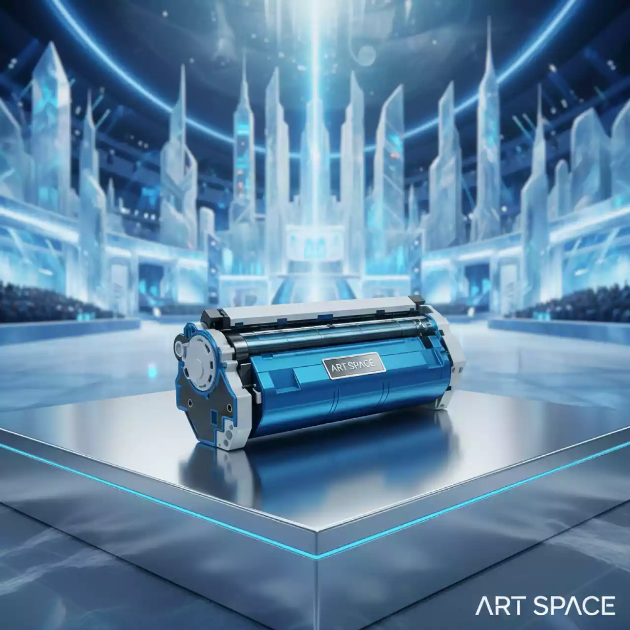 Аренда Тонер голубой Konica Minolta TN 214C в ледовом дворце «Большой» — ART SPACE