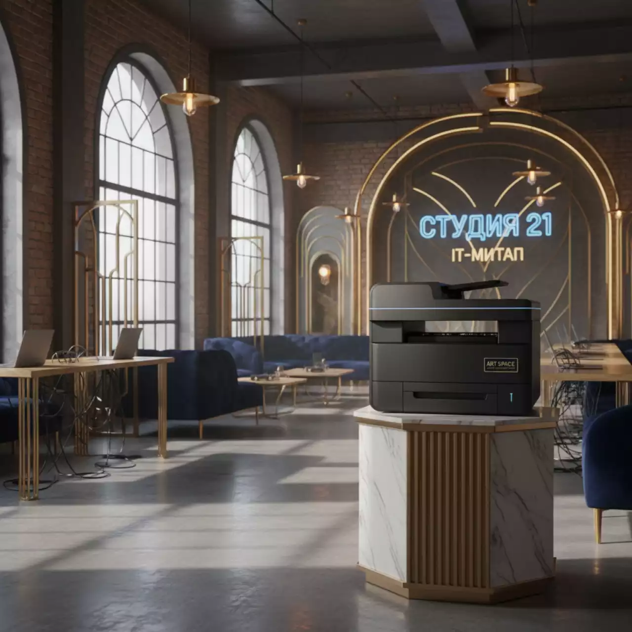 Аренда Тонер картридж Brother TN 04BK в лофте «Студия 21» — ART SPACE