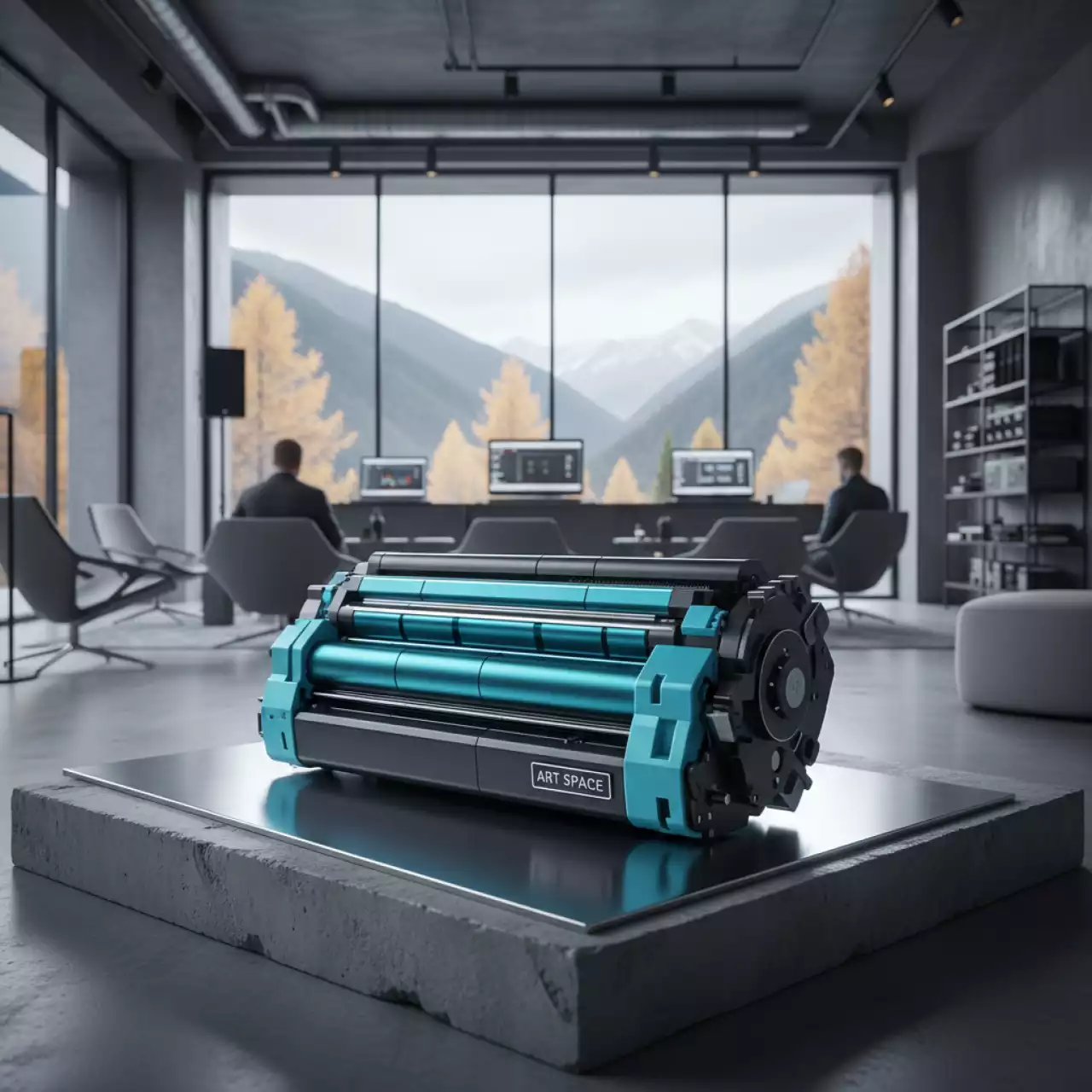 Аренда Тонер картридж Canon C EXV 47 Cyan в Green Flow Hotel — ART SPACE